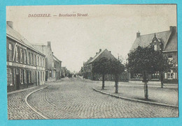 * Dadizele - Dadizeele (Moorslede) * Becelaeres Straat, Beselare Straat, Gildhof St Sebastiaan, Café, Old, Rare - Moorslede