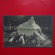 CARTE PHOTO CAMP KONIGSBRUCK SOLDAT PRISONNIER MONUMENT - War 1914-18