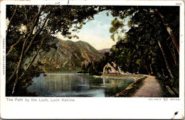 Scotland Loch Katrine The Path By The Loch 1907 - Stirlingshire