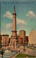 Indiana Indianapolis Sailors And Soldiers Monument 1952 - Indianapolis