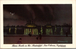 Louisiana New Orleans River Boats On The Mississippi - New Orleans