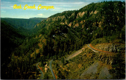 Arizona Oak Creek Canyon Seen From The Rim - Mesa