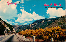 California San Bernardino Mountains Greetings From Rim O'World - San Bernardino
