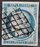 France 1850 N°4a Ob TB Cote 75€ - 1849-1850 Ceres