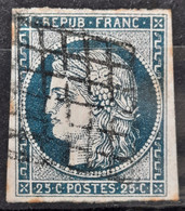 France 1850 N°4a Ob B/TB  Cote 75€ - 1849-1850 Ceres