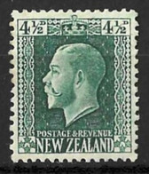 NEW ZEALAND...KING GEORGE V...(1910-36..)......" 1915.."........4 & HALFd..........SG423.......MH.. - Nuevos