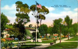 California San Diego Old Town Plaza 1946 - San Diego