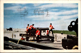 Canada Ontario Kingston Fort Henry Canon Scene 1950 - Kingston