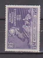 NOUVELLES HEBRIDES      N°  YVERT  :  137 NEUF AVEC  CHARNIERES      ( CH  3 / 14 ) - Unused Stamps