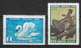 USSR Soviet Union 1959 MiNr. 2309 - 2310 Sowjetunion Fauna (V) Birds 2v  MNH** 4,00 € - Schwäne