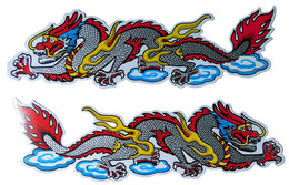 Drachen Schlange Tiere Aufkleber / Dragon Snake Animal Sticke2r X Bogen 35 X 11 Cm ST067 - Scrapbooking