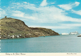 Icebergs In St. John's Narrows, Newfoundland, Entrance To St. John's Harbour - St. John's