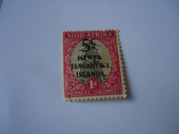 SOUTH AFRICA     USED STAMPS   SHIPS  OVERPRINT  KENYA - East Africa & Uganda Protectorates