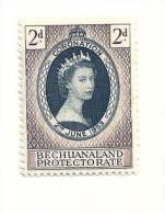 1953 QUEEN ELIZABETH CORONATION   BECHUANALAND - 1885-1964 Bechuanaland Protettorato