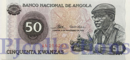 ANGOLA 50 KWANZAS 1976 PICK 110a UNC - Angola