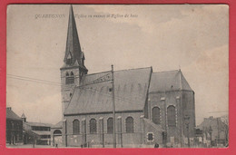 Quaregnon - Eglise En Ruines Et Eglise De Bois ( Voir Verso ) - Quaregnon