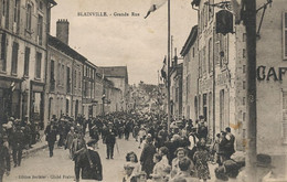 Fete à Blainville  Grande Rue  Fanfare Envoi à Moulin L' Eveque Cosne Sur Loire FM Poste Armées - Manifestazioni