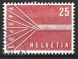 SUISSE. N°595 Oblitéré De 1957. Europa'57. - 1957