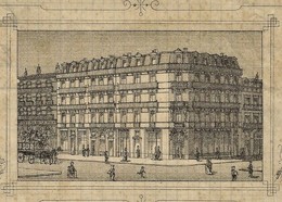 1880 ENTETE GRAND HOTEL TIVOLLIER Toulouse Pour Lalande Vins De Bordeaux V.SCANS+ HISTORIQUE - 1800 – 1899