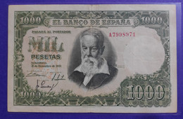 España, 1951 Billete De 1000 Pesetas Joaquín Sorolla, MBC - 1000 Peseten