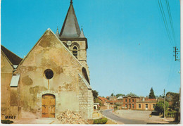 Oise : SAINTE  GENEVIEVE  :  église , Place De  La  Mairie - Sainte-Geneviève