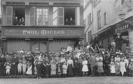 60-BEAUVAIS- CARTE-PHOTO- BIJOUTERIE JOAILLERIE HORLOGERIE PAUL MICLET - Beauvais