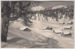 C5633) WILDENSEE Alm Stark Verschneit - Stempel ALBERT APPEL Haus - Hennaralpe -- Gel. GRUNDLSEE 1932 - Ausserland