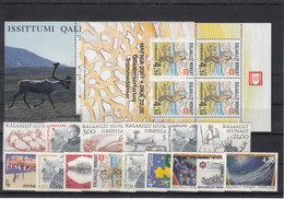 Greenland 2000 - Full Year MNH ** - Années Complètes