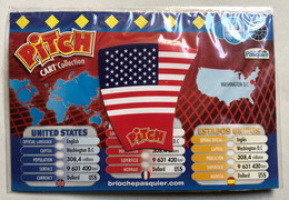 Magnet PITCH - Cart' Collection - Brioche Pasquier - Pays Etats Unis - USA - Autres & Non Classés