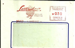 Lettre EMA Havas M 1957 Lestradoux Oreillers  Textile Metier Industrie 37 Amboise A 30/28 - Gansos