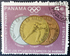 Panama 1968 Sport Jeux Olympiques Olympic Games Médailles Medals Yvert 478 O Used - Panama