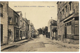 VILLAINES-la-JUHEL  (53) Rue Neuve (Etablissement Au Bon Marché à Gauche)- Ed. Pavy-Legeard N°1484 - Villaines La Juhel