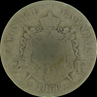 LaZooRo: France 2 Francs 1866 A F - Silver - 2 Francs