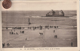 62 - Très Belle Carte Postale Ancienne De  LE PORTEL   Le Fort De L'Heurt   , Vu De La Falaise - Le Portel