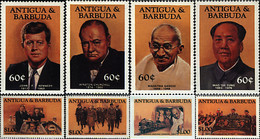 60670 MNH ANTIGUA Y BARBUDA 1984 PERSONAJES CELEBRES - Sir Winston Churchill