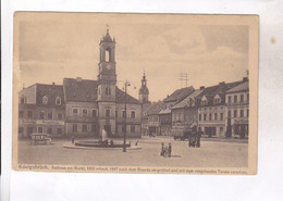 CPA  KONIGSBRUCK, RATHAUS Am MARKT - Königsbrück