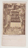 Ferrara, Mostra Delle Bonifiche - Concorsi Agrari, Feste, Gare Sportive - Maggio / Giugno 1910 ( Chiudi Lettera ) - Agriculture