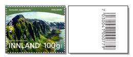 Norway 2023 Svalbard Spitsbergen Spitzbergen Mountains Montagnes Montagne Berge Nationalpark MNH ** With Barecode - Ungebraucht