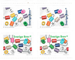 Sweden Charity Stamps 2014 4v Chilhood Mi 2971/2972 ** - Ungebraucht