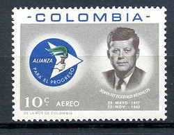 Colombia, 1963, President Kennedy, JFK, MNH, Michel 1050 - Colombia