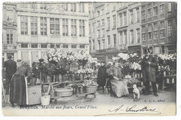 BRUXELLES   ---  Marché Aux Fleurs, Grand'Place - Old Professions