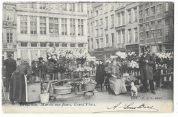 BRUXELLES   ---  Marché Aux Fleurs, Grand'Place - Ambachten