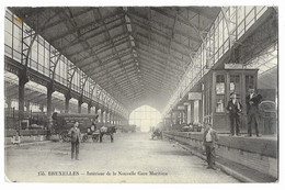 BRUXELLES   --- Intérieutr De La Nouvelle Gare Maritime - Maritime
