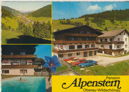 Pension Alpenstern - Oberau-Wildschönau - 3 Ansichten - Von 1975 (58924) - Wildschönau