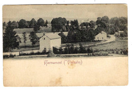 CPA HERNAMONT ( VIELSALM ) Vue D'une Partie Du Village Avant 1905 - Non Circulée - RARE - 2 Scans - Vielsalm