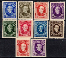 Slovaquie 1939 Mi 35-42 X A-D (Yv 22-9), (MNH)** - Unused Stamps