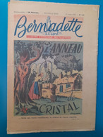 BERNADETTE 1949 N°119 L'anneau De Cristal - Bernadette