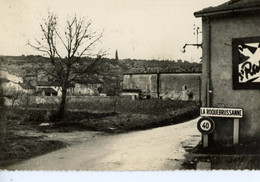 LA ROQUEBRUSSANNE ENTREE DE LA VILLE D64 1961 - La Roquebrussanne