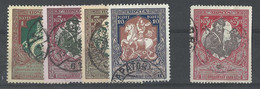 Rusland  1914 Stampworld No. 98-101 Gebruikt (9869) - Used Stamps