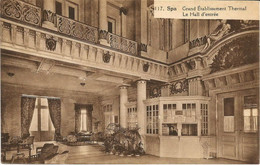 SPA - Grand Etablissement Thermal - Le Hall D'entrée - Oblitération De 1923 - Spa